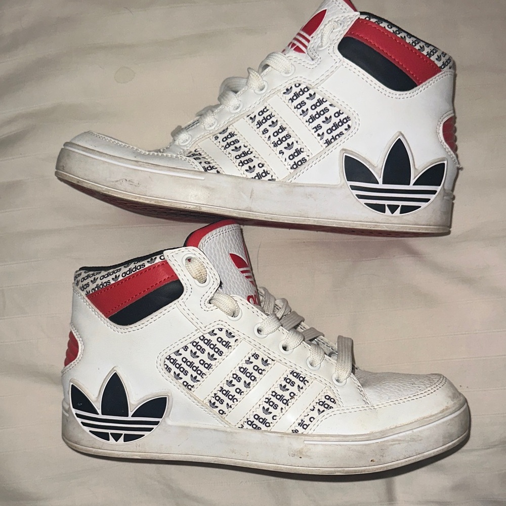 Last Chance Adidas Hard Court High 'Transmission Pack' high-top sneakers Size 4